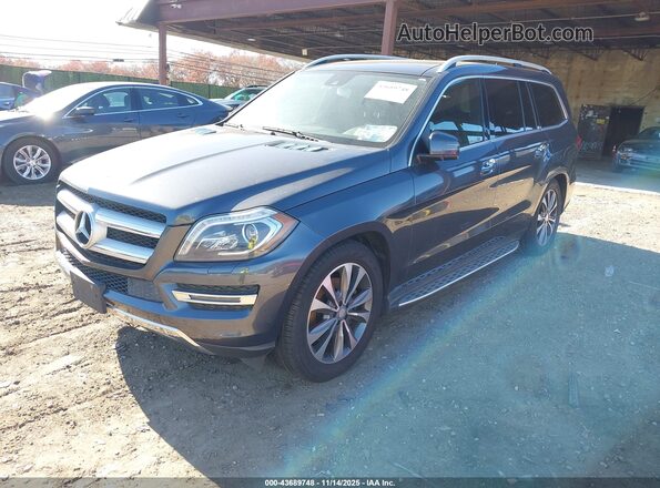 4JGDF6EE1GA634733 2016 MERCEDES-BENZ GL 450 Gray Передня ліва чверть