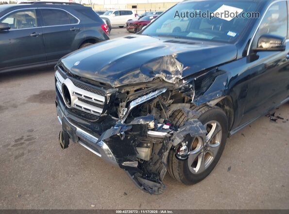 4JGDF6EE1HA942759 2017 MERCEDES-BENZ GLS 450 Черный Вид спереди