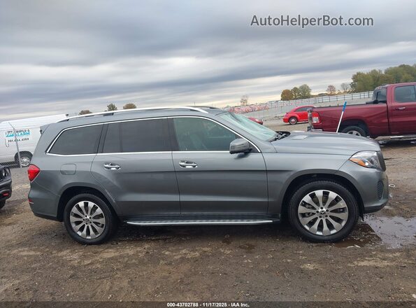 4JGDF6EE1JB132631 2018 MERCEDES-BENZ GLS 450 Gray Vista interior trasera