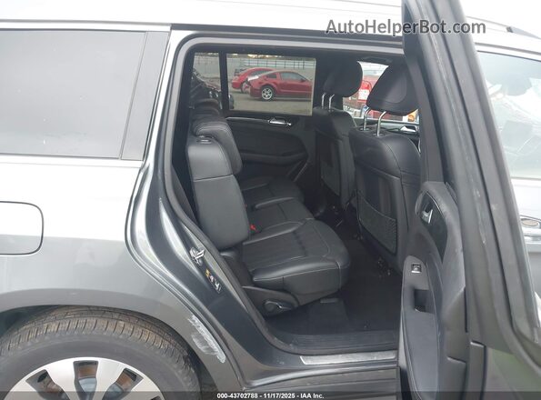 4JGDF6EE1JB132631 2018 MERCEDES-BENZ GLS 450 Gray Vista de la etiqueta del VIN