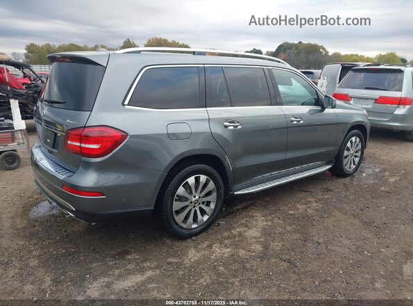 4JGDF6EE1JB132631 2018 MERCEDES-BENZ GLS 450 Gray Trasero derecho