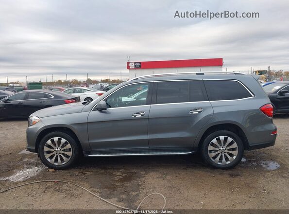 4JGDF6EE1JB132631 2018 MERCEDES-BENZ GLS 450 Gray Vista interior de 360 grados