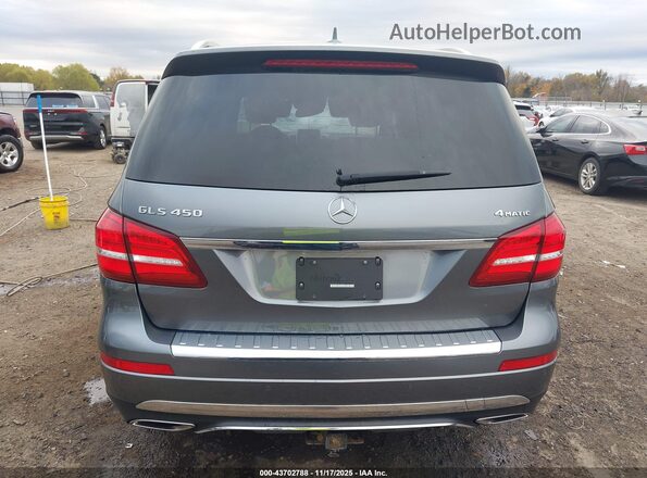 4JGDF6EE1JB132631 2018 MERCEDES-BENZ GLS 450 Gray 