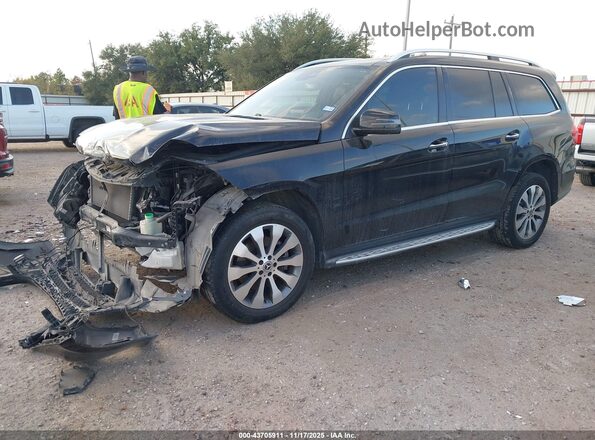 4JGDF6EE1KB210732 2019 MERCEDES-BENZ GLS 450 Black Przód lewy