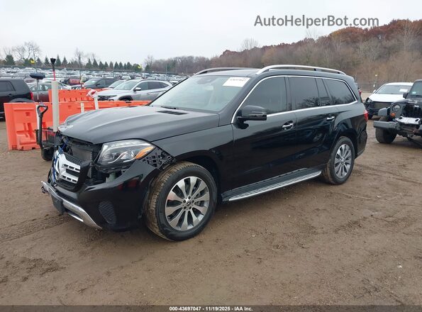 4JGDF6EE1KB226977 2019 MERCEDES-BENZ GLS 450 Black Przód lewy
