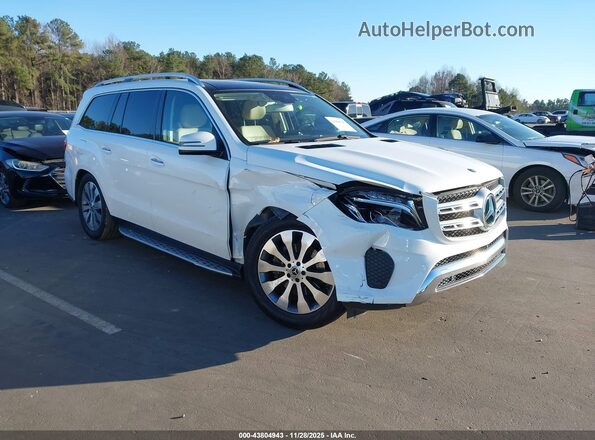 4JGDF6EE2JA995993 2018 MERCEDES-BENZ GLS 450 White Front view