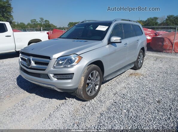 4JGDF6EE4GA699446 2016 MERCEDES-BENZ GL 450 Silver Առջևի ձախ երեք քառորդ տեսարան