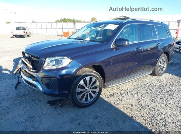 4JGDF6EE4HA796552 2017 MERCEDES-BENZ GLS 450 Blue 