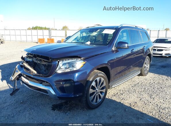 4JGDF6EE4HA796552 2017 MERCEDES-BENZ GLS 450 Blue 