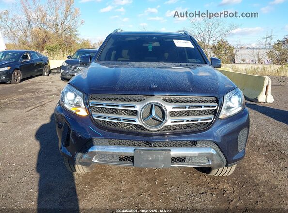 4JGDF6EE4JB034290 2018 MERCEDES-BENZ GLS 450 Blue ხელსაწყოთა პანელის ხედი
