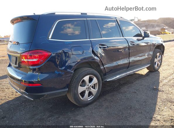 4JGDF6EE4JB034290 2018 MERCEDES-BENZ GLS 450 Blue უკანა მარჯვენა