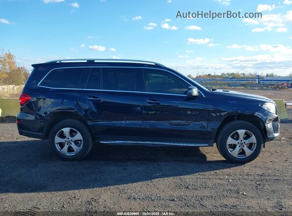 4JGDF6EE4JB034290 2018 MERCEDES-BENZ GLS 450 Blue უკანა სალონის ხედი