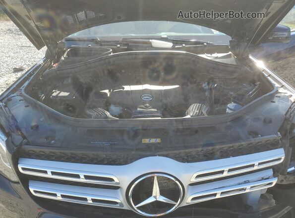 4JGDF6EE4JB144627 2018 MERCEDES-BENZ GLS Синий Вид подкапотного пространства
