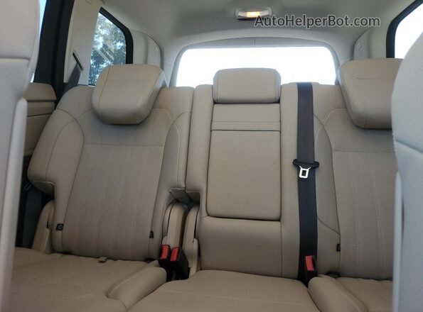 4JGDF6EE4JB144627 2018 MERCEDES-BENZ GLS Синий Вид задних сидений