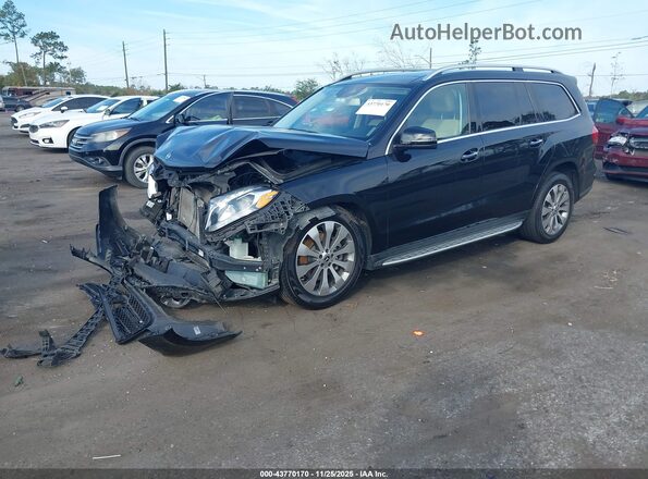 4JGDF6EE4JB146930 2018 MERCEDES-BENZ GLS 450 Black Front left