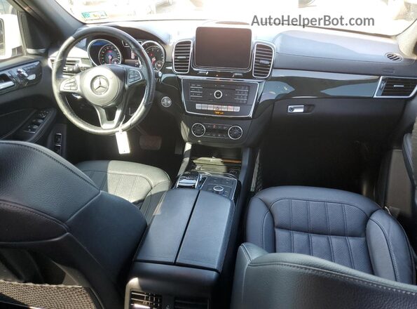 4JGDF6EE4KB232546 2019 MERCEDES-BENZ GLS White Vista del salpicadero