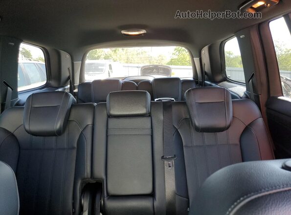 4JGDF6EE4KB232546 2019 MERCEDES-BENZ GLS White Vista de los asientos traseros