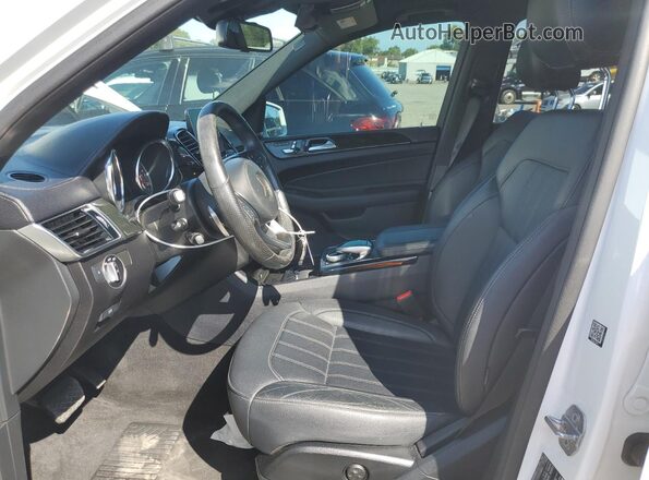 4JGDF6EE4KB232546 2019 MERCEDES-BENZ GLS White Vista interior delantera
