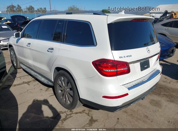 4JGDF6EE6KB239675 2019 MERCEDES-BENZ GLS 450 White Задня ліва чверть