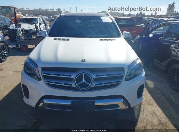 4JGDF6EE6KB239675 2019 MERCEDES-BENZ GLS 450 White Вид задньої частини салону