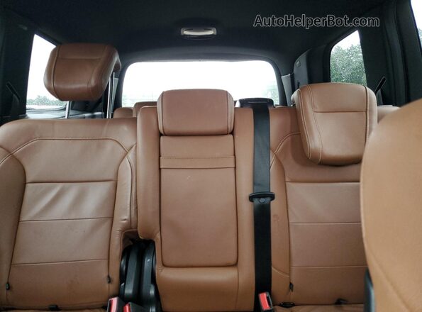 4JGDF6EE7HA776148 2017 MERCEDES-BENZ GLS Red Rear seats view