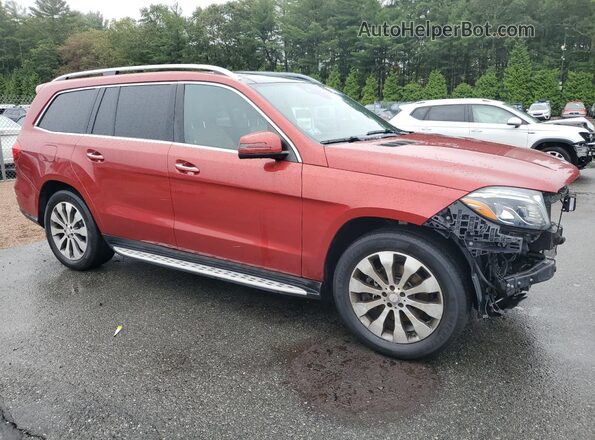 4JGDF6EE7HA776148 2017 MERCEDES-BENZ GLS Red Front right