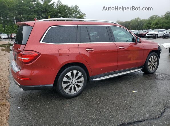 4JGDF6EE7HA776148 2017 MERCEDES-BENZ GLS Red Rear right
