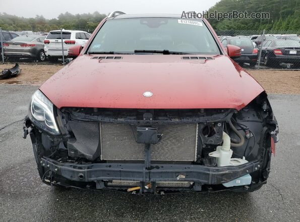 4JGDF6EE7HA776148 2017 MERCEDES-BENZ GLS Red Front view