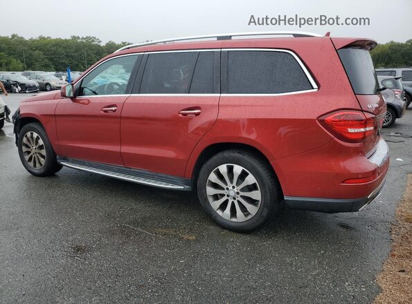 4JGDF6EE7HA776148 2017 MERCEDES-BENZ GLS Red Rear left