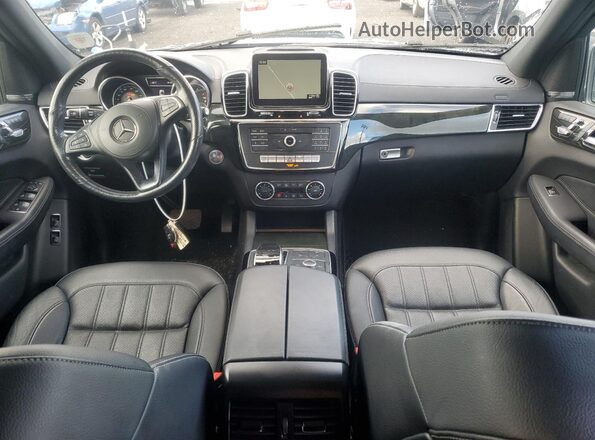 4JGDF6EE7KB232752 2019 MERCEDES-BENZ GLS Gray წინა პანელის ხედი