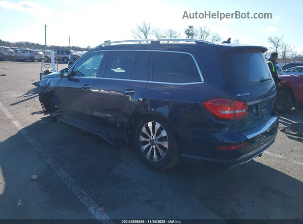4JGDF6EE7KB237773 2019 MERCEDES-BENZ GLS 450 Blue უკანა მარცხენა