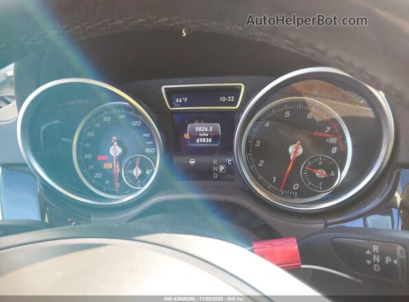 4JGDF6EE7KB237773 2019 MERCEDES-BENZ GLS 450 Blue უკანა სავარძლების ხედი