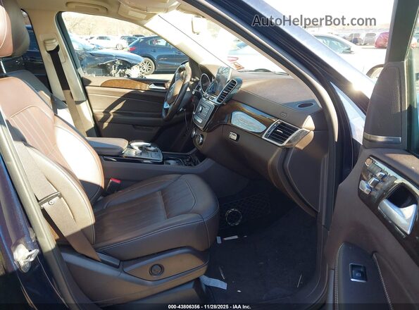 4JGDF6EE7KB237773 2019 MERCEDES-BENZ GLS 450 Blue წინა სალონის ხედი