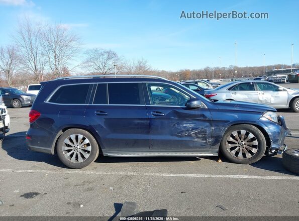 4JGDF6EE7KB237773 2019 MERCEDES-BENZ GLS 450 Blue უკანა სალონის ხედი