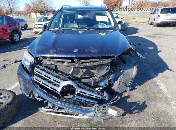 4JGDF6EE7KB237773 2019 MERCEDES-BENZ GLS 450 Blue წინა ხედი