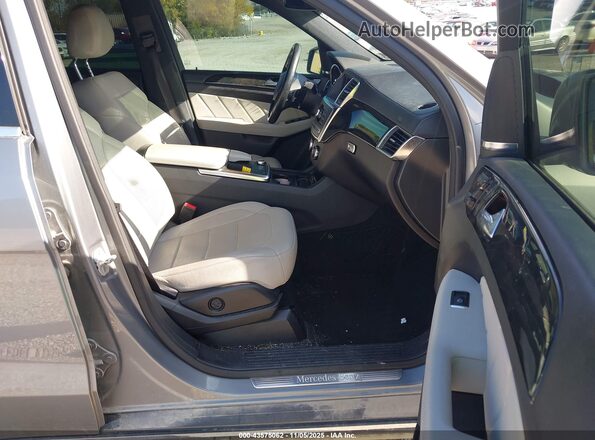 4JGDF6EE8GA624023 2016 MERCEDES-BENZ GL 450 Silver წინა სალონის ხედი