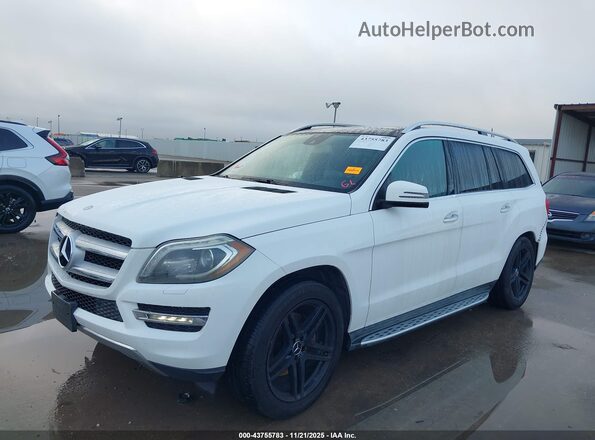 4JGDF6EE9GA627383 2016 MERCEDES-BENZ GL 450 White Передня ліва чверть