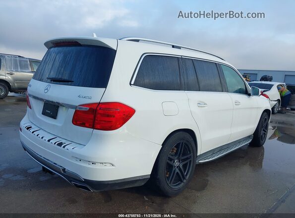 4JGDF6EE9GA627383 2016 MERCEDES-BENZ GL 450 White Задня права чверть