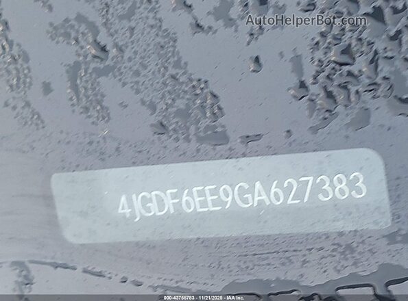 4JGDF6EE9GA627383 2016 MERCEDES-BENZ GL 450 White 