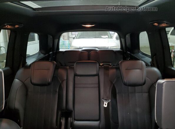 4JGDF6EE9HA869608 2017 MERCEDES-BENZ GLS Black Widok tylnych siedzeń