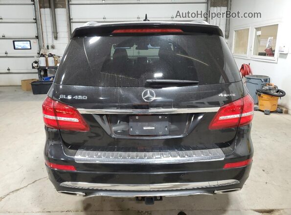 4JGDF6EE9HA869608 2017 MERCEDES-BENZ GLS Black Widok z tyłu