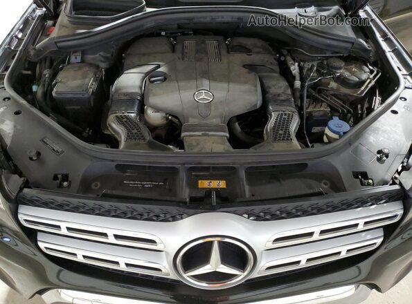 4JGDF6EE9HA869608 2017 MERCEDES-BENZ GLS Black Widok komory silnika