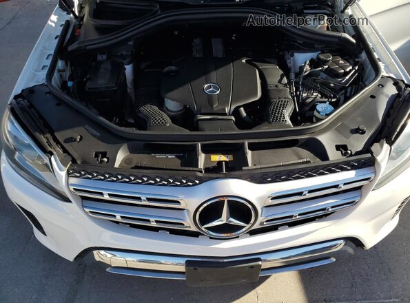 4JGDF6EE9HA882889 2017 MERCEDES-BENZ GLS Белый Вид задней части салона