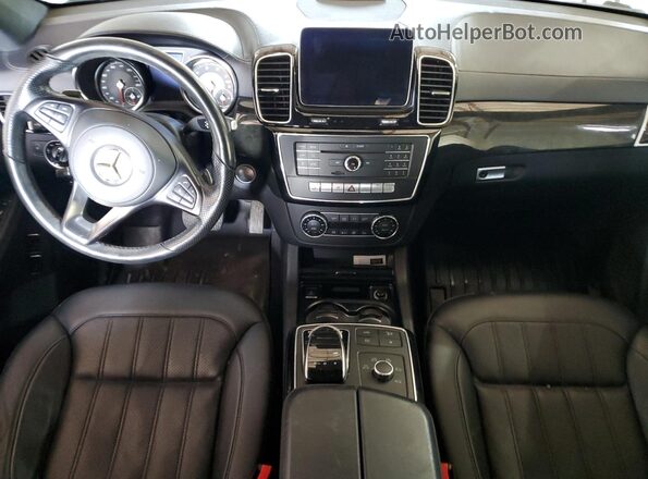 4JGDF6EE9KB213961 2019 MERCEDES-BENZ GLS Silver Առջևի վահանակի տեսք
