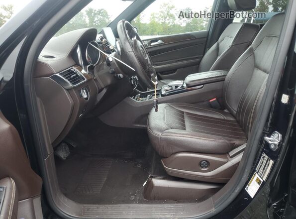 4JGDF6EE9KB229030 2019 MERCEDES-BENZ GLS Black Front interior view