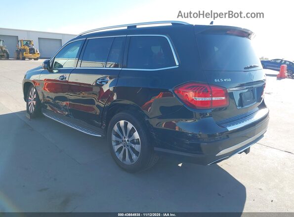 4JGDF6EE9KB230579 2019 MERCEDES-BENZ GLS 450 Black Tył lewy