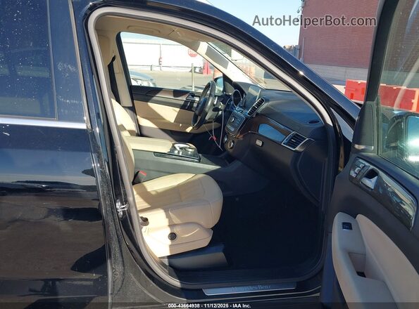 4JGDF6EE9KB230579 2019 MERCEDES-BENZ GLS 450 Black Widok wnętrza z przodu
