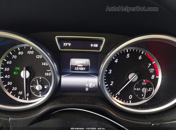 4JGDF6EEXGA647285 2016 MERCEDES-BENZ GL 450 Black Вид задніх сидінь