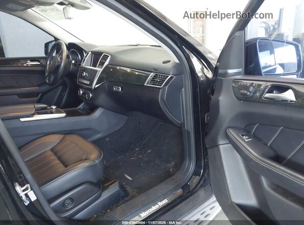 4JGDF6EEXGA647285 2016 MERCEDES-BENZ GL 450 Black Вид салону спереду