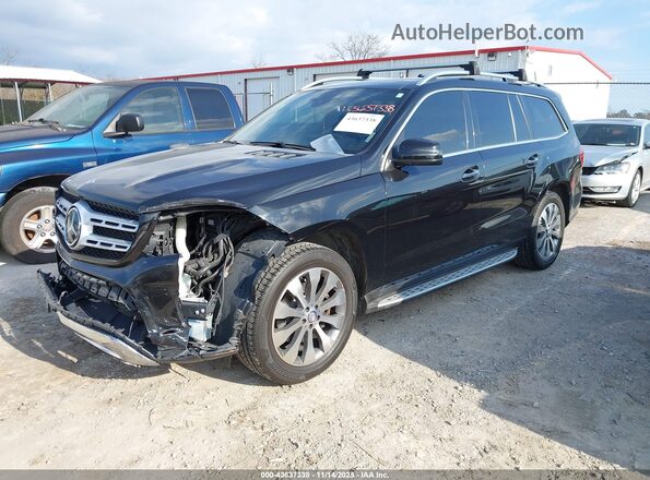 4JGDF6EEXHA844684 2017 MERCEDES-BENZ GLS 450 Black Передня ліва чверть